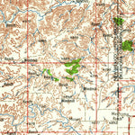 United States Geological Survey Dalhart, TX-NM-OK-CO-KS (1962, 250000-Scale) digital map