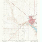 United States Geological Survey Dalhart West, TX (1973, 24000-Scale) digital map