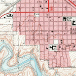 United States Geological Survey Dalhart West, TX (1973, 24000-Scale) digital map