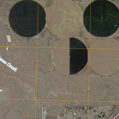 United States Geological Survey Dalhart West, TX (2010, 24000-Scale) digital map