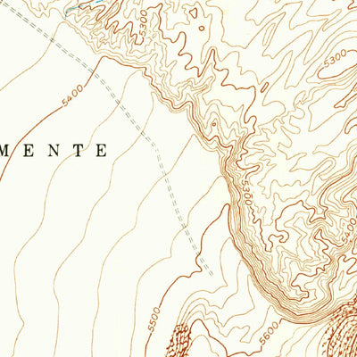 United States Geological Survey Dalies, NM (1952, 24000-Scale) digital map