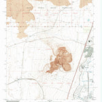 United States Geological Survey Dalies, NM (1991, 24000-Scale) digital map