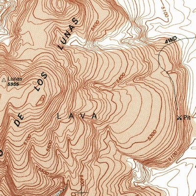 United States Geological Survey Dalies, NM (1991, 24000-Scale) digital map