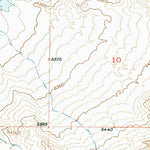 United States Geological Survey Dalies NW, NM (1952, 24000-Scale) digital map
