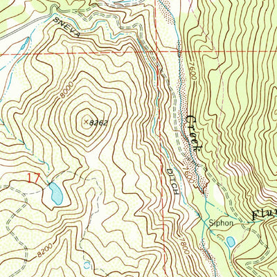 United States Geological Survey Dallas, CO (1963, 24000-Scale) digital map