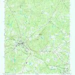 United States Geological Survey Dallas, GA (1973, 24000-Scale) digital map