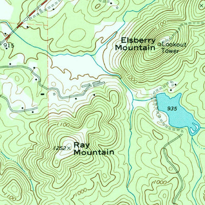 United States Geological Survey Dallas, GA (1973, 24000-Scale) digital map