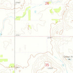 United States Geological Survey Dallas NW, SD (1964, 24000-Scale) digital map