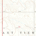 United States Geological Survey Dallas NW, SD (1964, 24000-Scale) digital map