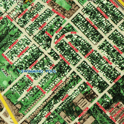 United States Geological Survey Dallas NW, TX (1968, 12000-Scale) digital map