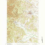 United States Geological Survey Dallas, OR (1957, 62500-Scale) digital map