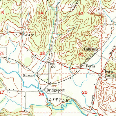 United States Geological Survey Dallas, OR (1957, 62500-Scale) digital map