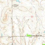 United States Geological Survey Dallas SW, SD (1964, 24000-Scale) digital map