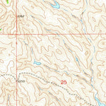 United States Geological Survey Dallas SW, SD (1964, 24000-Scale) digital map