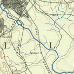 United States Geological Survey Dallas, TX (1893, 125000-Scale) digital map