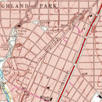 United States Geological Survey Dallas, TX (1958, 24000-Scale) digital map