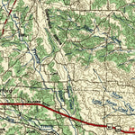 United States Geological Survey Dallas, TX (1958, 250000-Scale) digital map