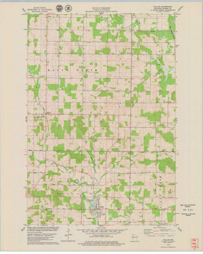 United States Geological Survey Dallas, WI (1978, 24000-Scale) digital map
