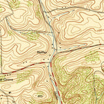 United States Geological Survey Dalmatia, PA (1947, 24000-Scale) digital map