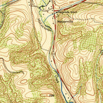 United States Geological Survey Dalmatia, PA (1947, 24000-Scale) digital map