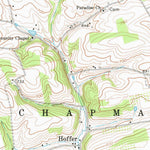 United States Geological Survey Dalmatia, PA (1969, 24000-Scale) digital map