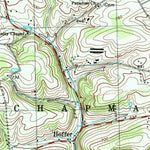United States Geological Survey Dalmatia, PA (1999, 24000-Scale) digital map