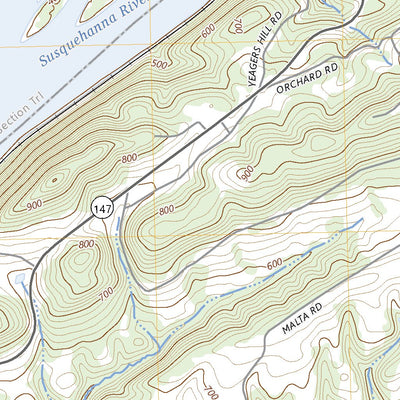 United States Geological Survey Dalmatia, PA (2023, 24000-Scale) digital map