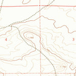United States Geological Survey Dalreed Butte, OR (1968, 24000-Scale) digital map