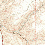United States Geological Survey Dalreed Butte, OR (1968, 24000-Scale) digital map