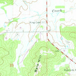 United States Geological Survey Dalton, AR-MO (1968, 24000-Scale) digital map