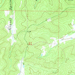 United States Geological Survey Dalton, AR-MO (1968, 24000-Scale) digital map