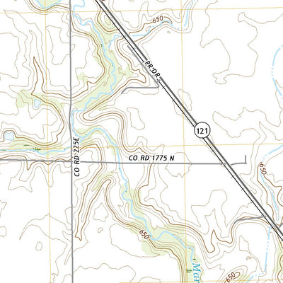 United States Geological Survey Dalton City, IL (2021, 24000-Scale) digital map