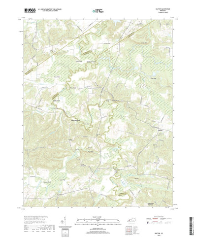 United States Geological Survey Dalton, KY (2019, 24000-Scale) digital map