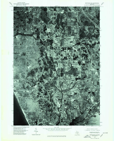United States Geological Survey Dalton, MI (1976, 24000-Scale) digital map