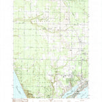 United States Geological Survey Dalton, MI (1983, 25000-Scale) digital map