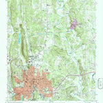 United States Geological Survey Dalton North, GA (1972, 24000-Scale) digital map
