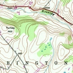 United States Geological Survey Dalton, PA (1946, 24000-Scale) digital map