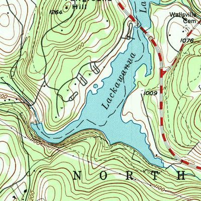 United States Geological Survey Dalton, PA (1994, 24000-Scale) digital map