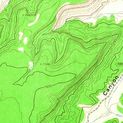 United States Geological Survey Dalton Pass, NM (1963, 24000-Scale) digital map