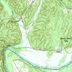 United States Geological Survey Dalton South, GA (1972, 24000-Scale) digital map