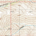 United States Geological Survey Daly Creek, OR (1987, 24000-Scale) digital map
