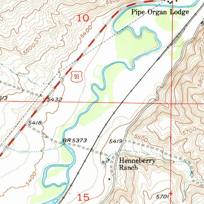 United States Geological Survey Dalys, MT (1952, 24000-Scale) digital map