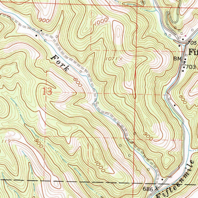 United States Geological Survey Dalzell, OH (1961, 24000-Scale) digital map
