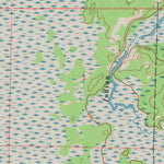 United States Geological Survey Dam Lake, WI (1970, 24000-Scale) digital map