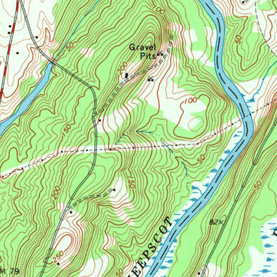 United States Geological Survey Damariscotta, ME (1970, 24000-Scale) digital map
