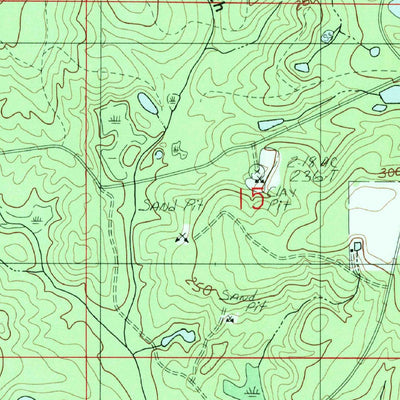 United States Geological Survey Damascus, AL (1982, 24000-Scale) digital map