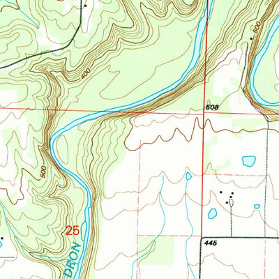 United States Geological Survey Damascus, AR (1994, 24000-Scale) digital map