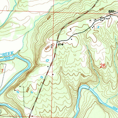 United States Geological Survey Damascus, AR (1994, 24000-Scale) digital map