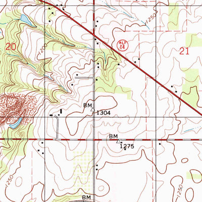 United States Geological Survey Damascus, OH (1994, 24000-Scale) digital map