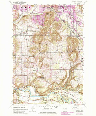 United States Geological Survey Damascus, OR (1961, 24000-Scale) digital map
